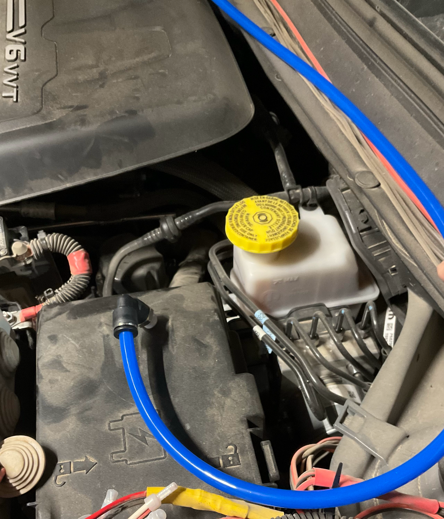 Air Hose Kit, Engine Bay To Gas Door