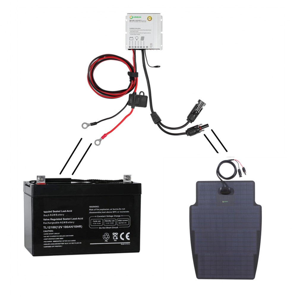 Jeep Renegade BU 45watt Solar Hood Panel (2014 to present)